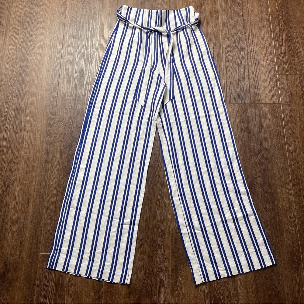 L'Academie The Lani Pant in Ocean Stripe S - Picture 2 of 10